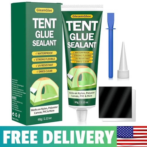 Tent repair glue seam - repair,
